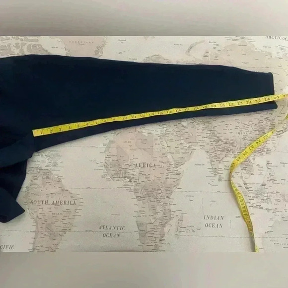 SPANX Navy Pointe Slim Pants Hidden Tummy Panel Size XL - Picture 9 of 10